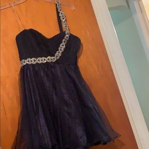 Blue MyMichelle Formal Dress